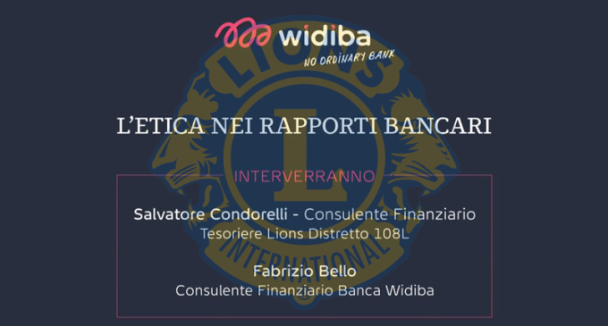 Lions Clubs International – L’etica nei rapporti bancari